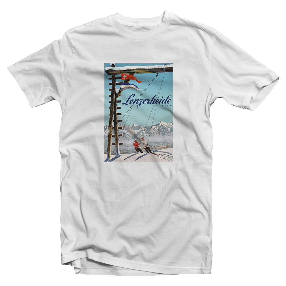 Retro Ski - Lenzerheide T-Shirt