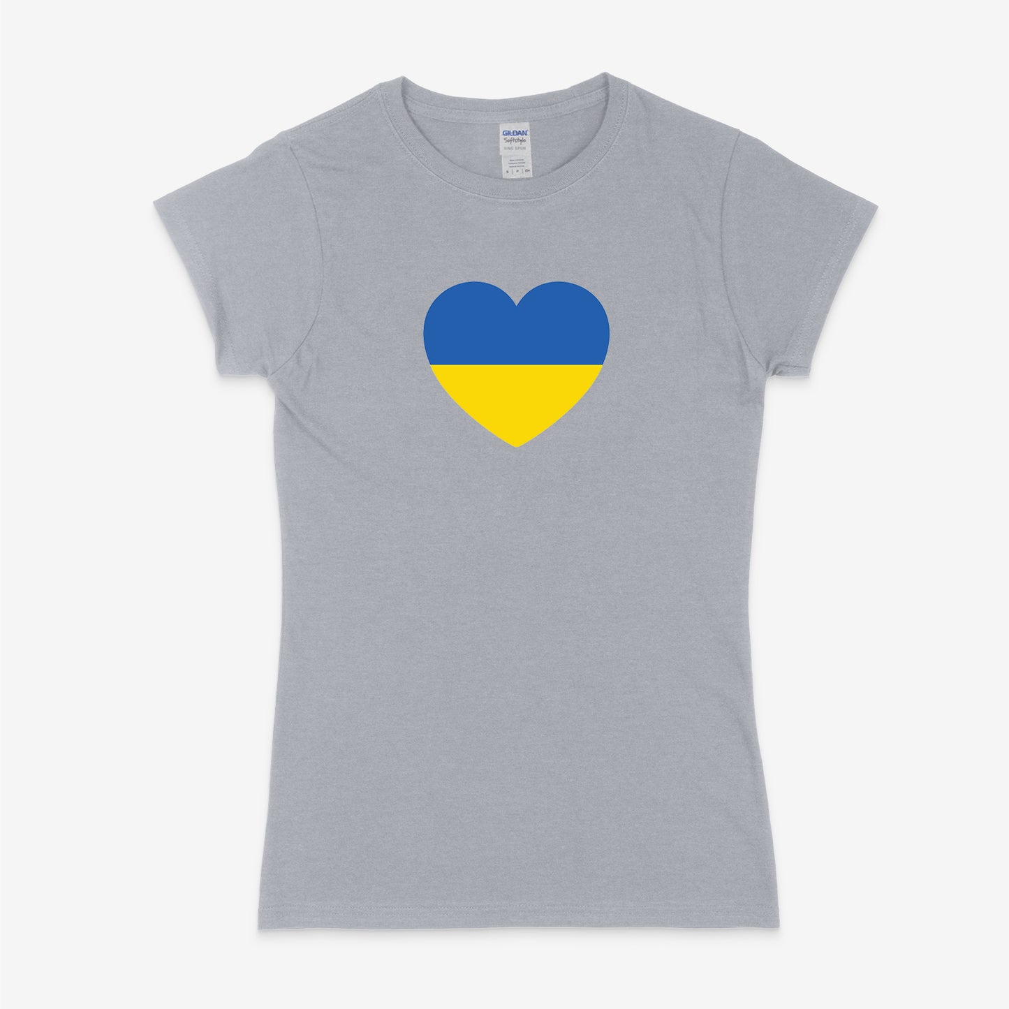 Women's Ukraine heart short sleeve t-shirt - zürich-clothing-company