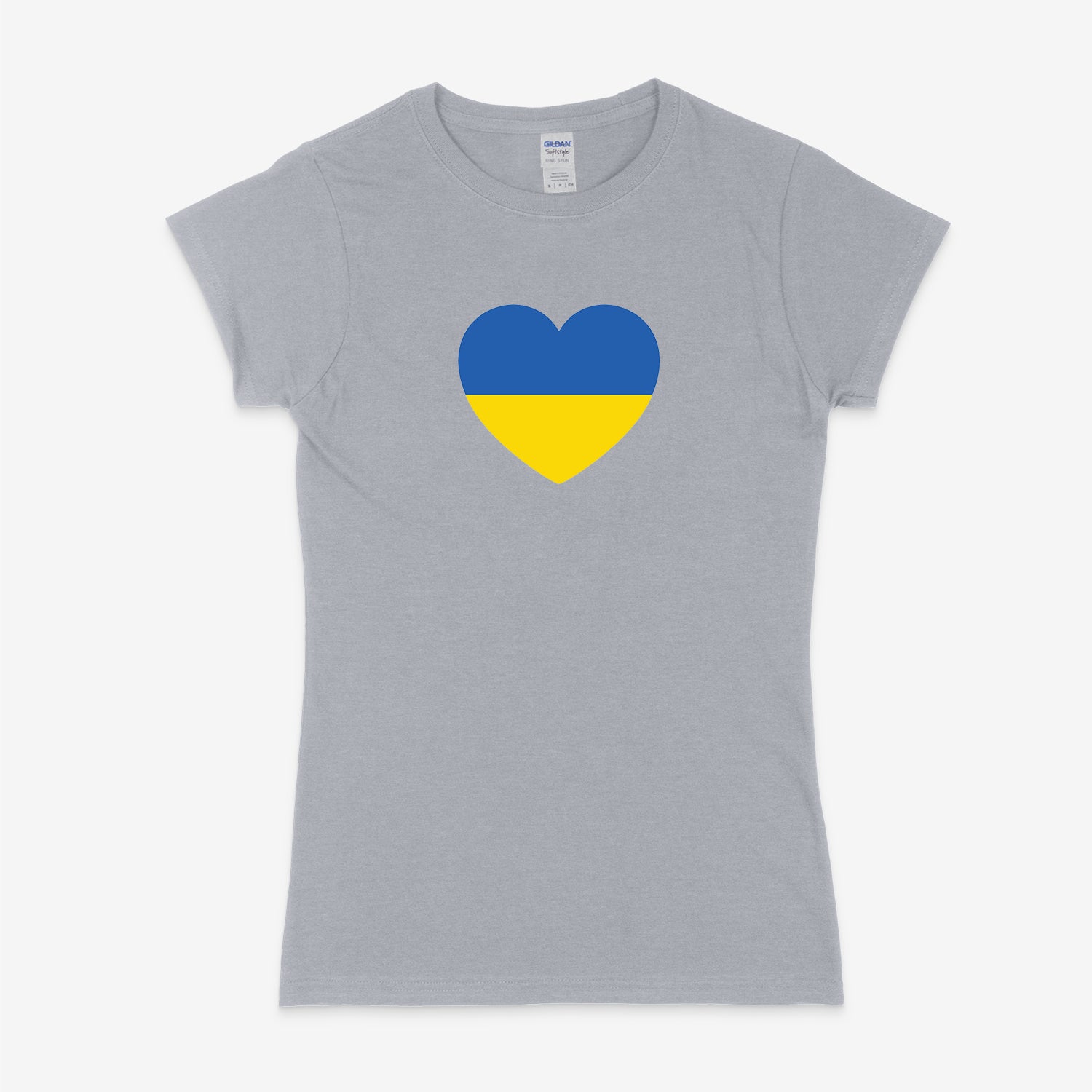 Women's Ukraine heart short sleeve t-shirt - zürich-clothing-company