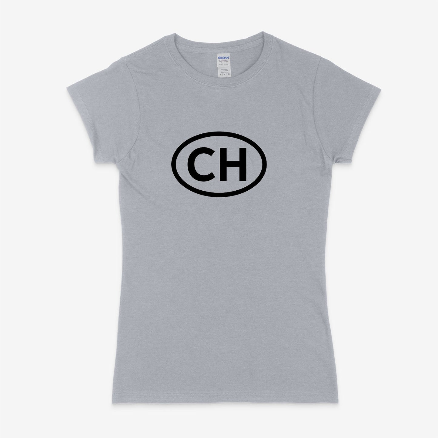 Womens CH logo t-shirt - zürich-clothing-company