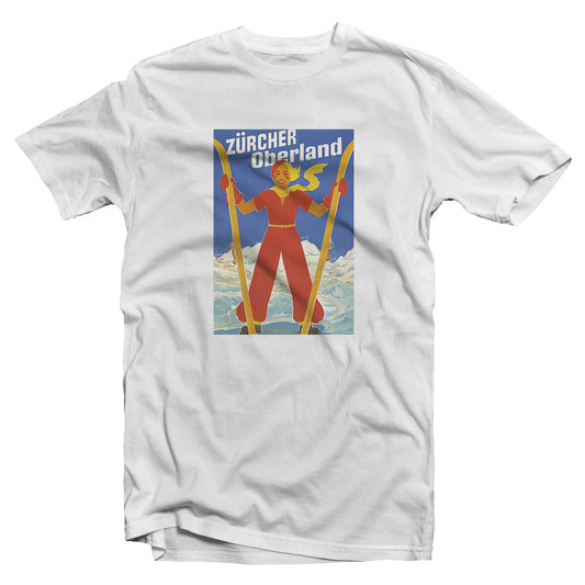 Retro ski - Zürcher Oberland t-shirt