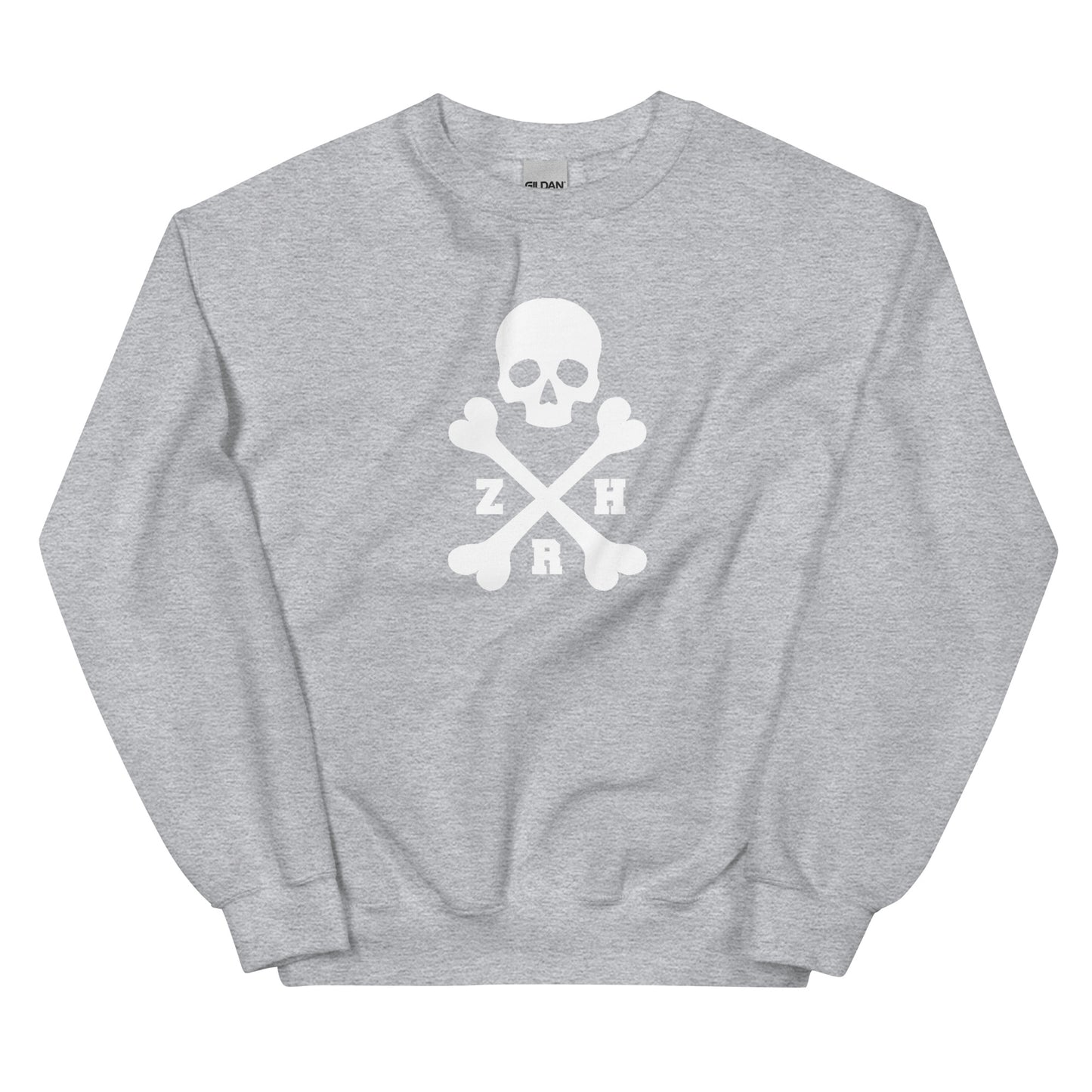 ZRH skull and crossbones Unisex Sweatshirt