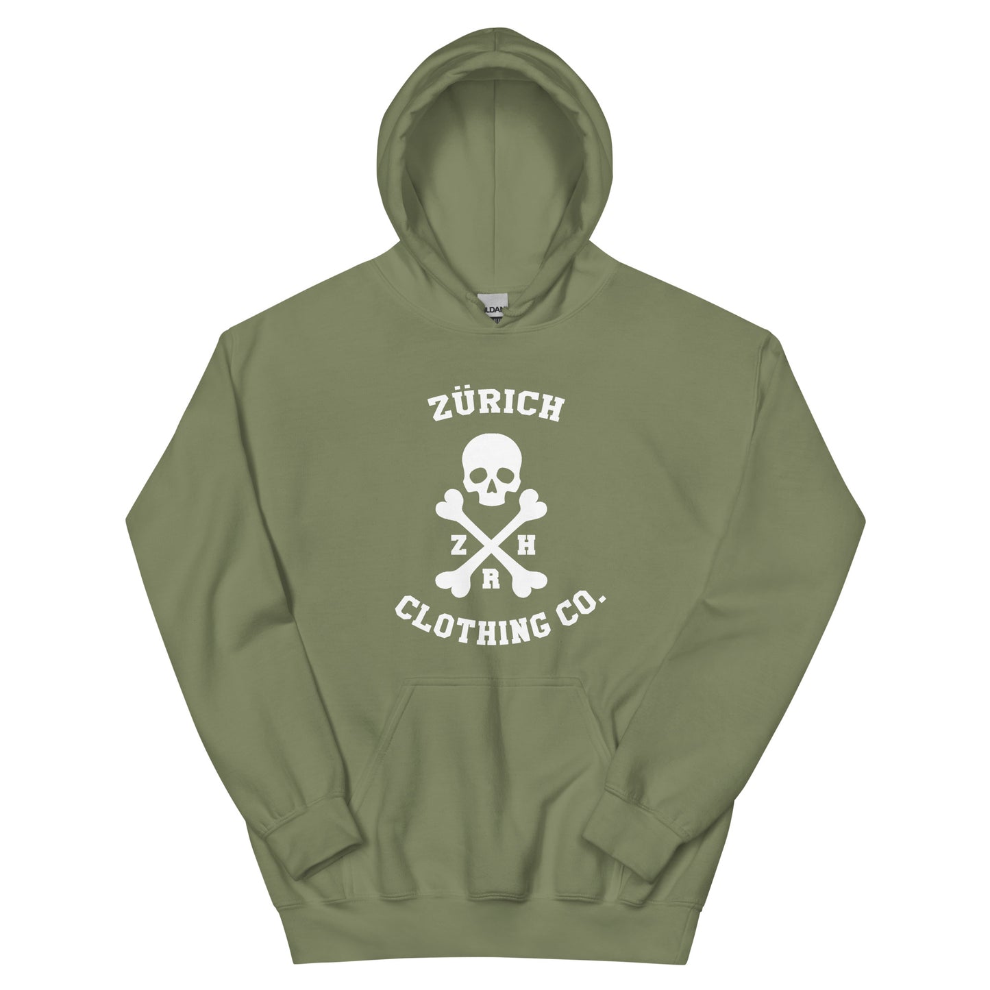 Zürich Clothing Co. Logo Sweat à capuche unisexe